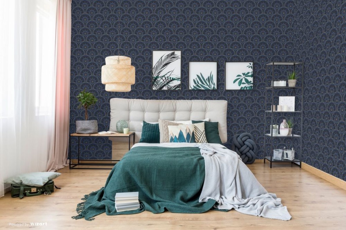 Afbeeldingen van Blue Divine Plates - SK10026