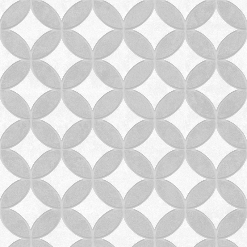 Picture of Grey Geometric Circles - SK10040