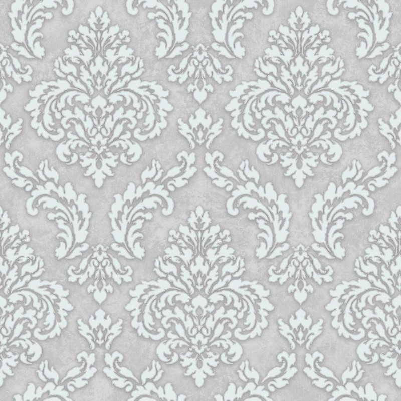 Picture of Light Grey Sahara Damask - SK10014
