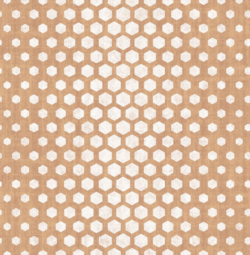 Picture of Copper Hexagon Ombre - DE41819