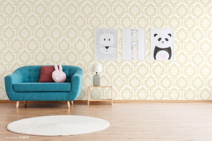 Bild på Gold Damask - DE41834