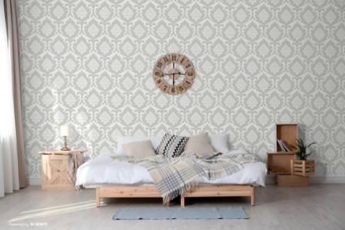 Picture of Grey Damask - DE41843