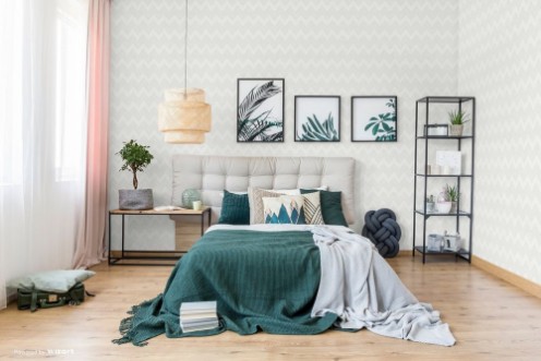 Picture of White Chevron - DE41825