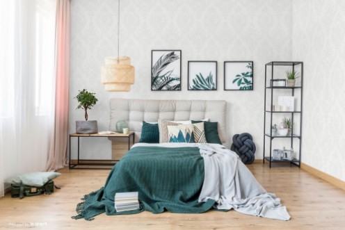 Picture of White Damask - DE41861