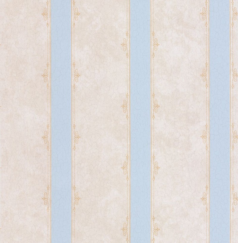 Picture of Beige & Blue Stripe - DE41449