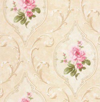 Picture of Beige & Pink Floral - DE41444