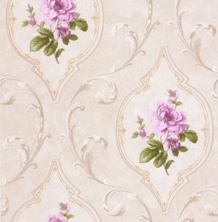 Image de Beige & Purple Floral - DE41446
