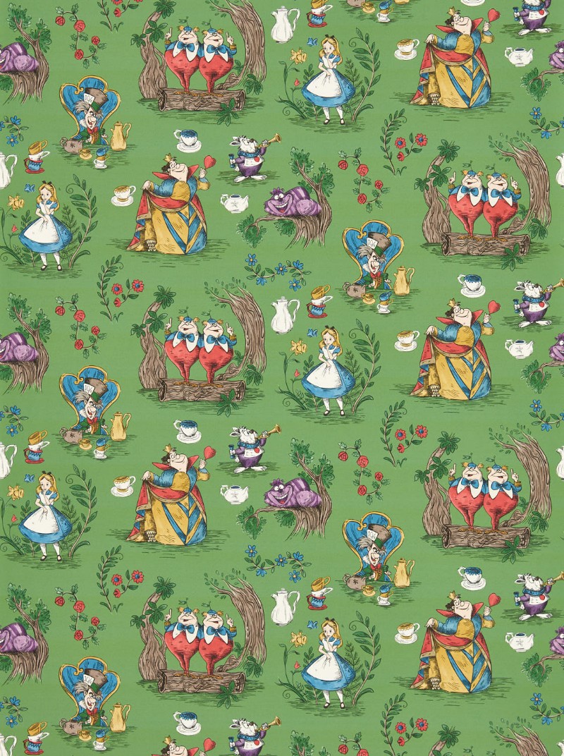 Picture of Alice in Wonderland Gumball Green - DDIW217285