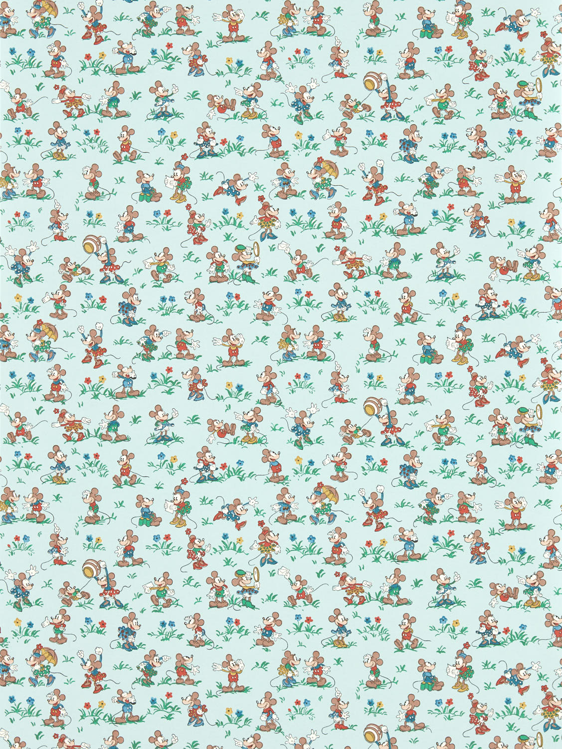 Bild på Mickey & Minnie Bonbon Blue - DDIW217264