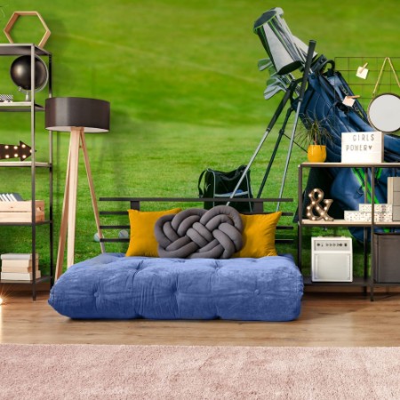 Picture of Golfkølleveske på golfbanen