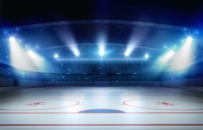 Ice Hockey Stadium photowallpaper Scandiwall