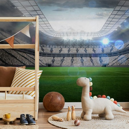 Bild på Large football stadium with lights