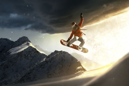 Picture of Snowboard Grab