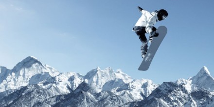 Pilt Snowboarding in Big Air
