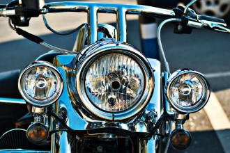 Pilt Motorcycle Close-up