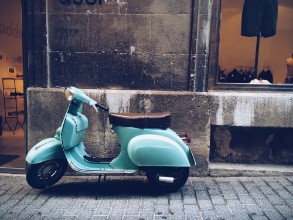 Picture of Vintage Motor Scooter