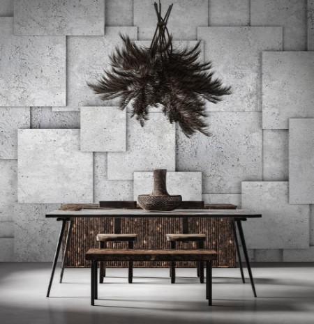 Picture of Betong 3D-kubvägg