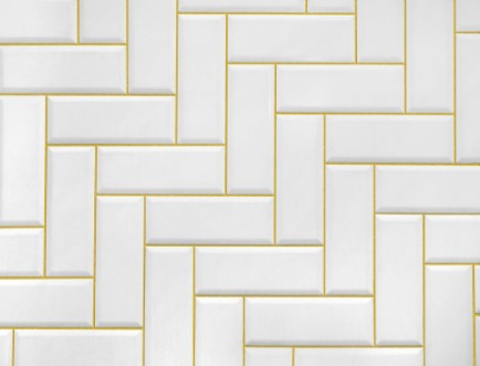 Afbeeldingen van White Ceramic Brick Tile