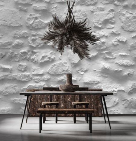 Bild på White Stone Wall