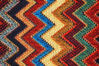 Afbeeldingen van Texture of Fabric with Traditional Mexican Pattern
