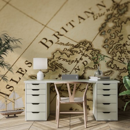 Picture of Antique map of England