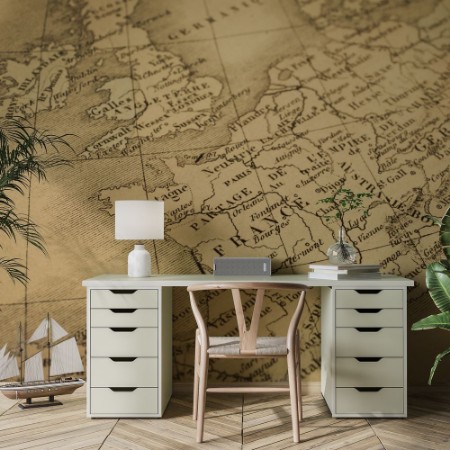 Picture of Antique map of France