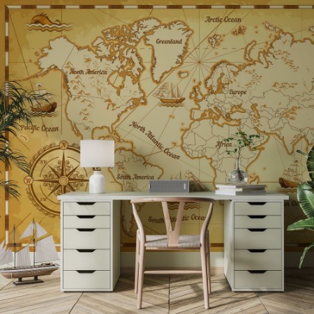 Bild von Ancient Marine Map