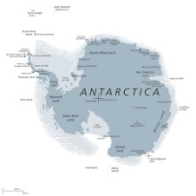 Picture of Antarctica Map