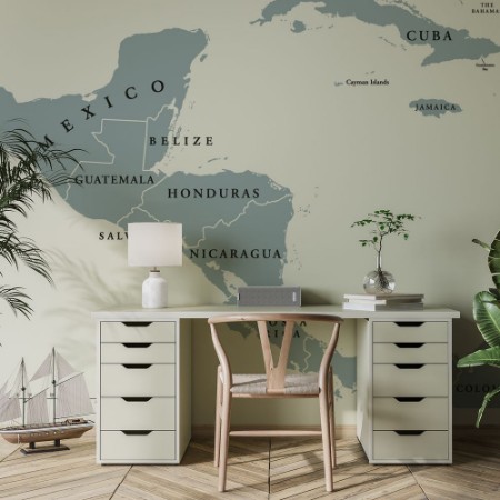 Picture of Central America Map