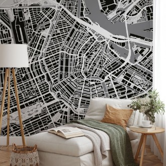 Bild på City map of Amsterdam