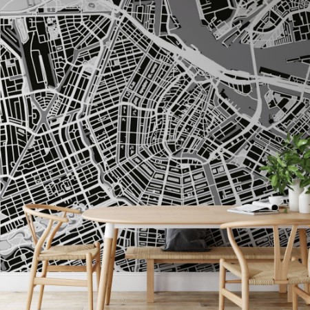 Bild på City map of Amsterdam