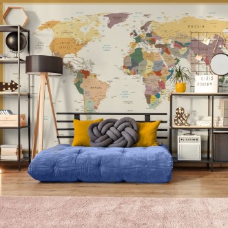 Image de Highly Detailed Political World Map