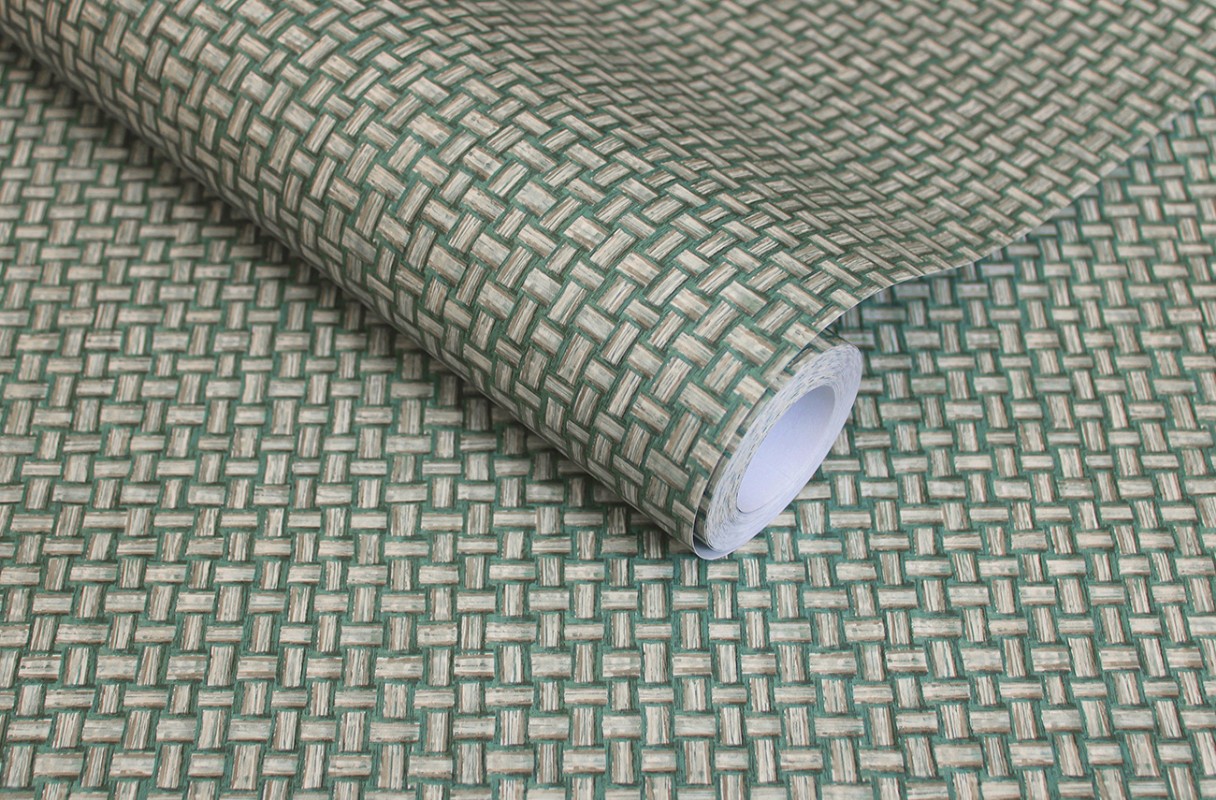 Picture of Biderbost Weave Teal - 91603