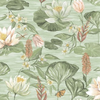 Picture of Water Lily Green - 91641