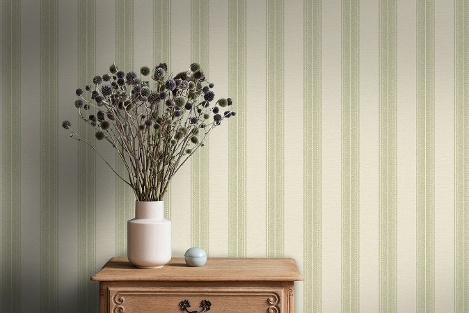 Image de Yuste Stripe sage - 91671