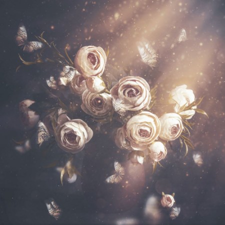 Bouquet of Purity photowallpaper Scandiwall