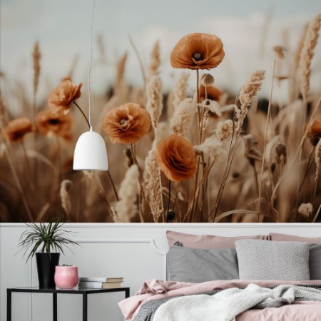 Picture of Orange Poppy Field