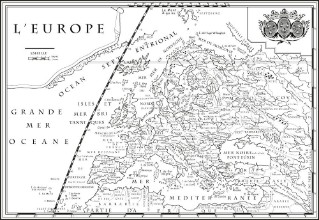 Attēls Old European map