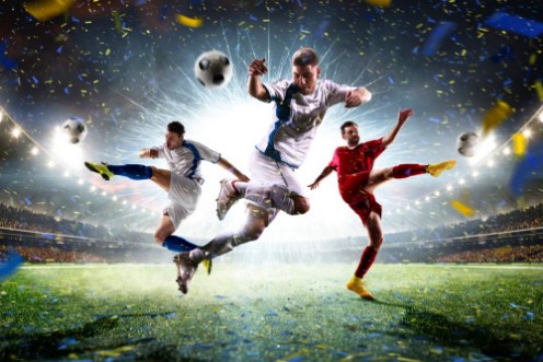 Picture of Football in Action