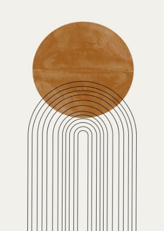 Afbeeldingen van Abstract Flow No2