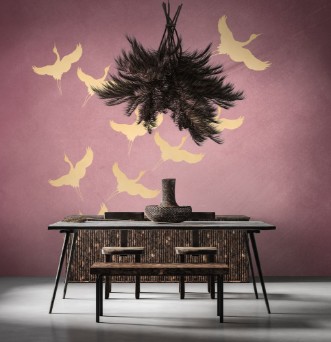 Bild på Pink Flying Cranes