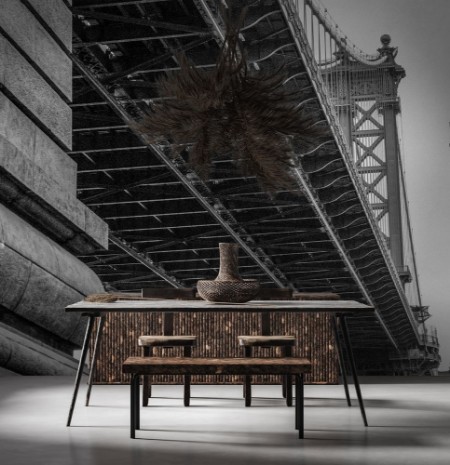 Picture of Manhattan Bridge - Brooklyn New York