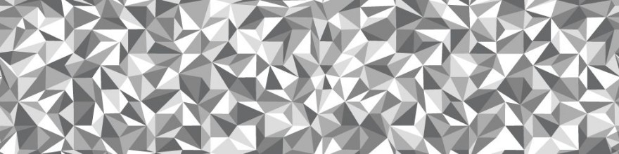 Slika Low Poly Black and White