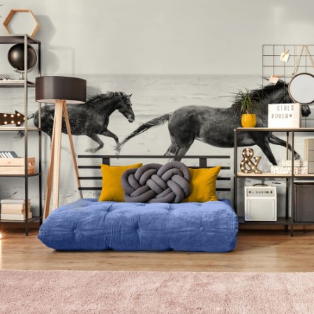 Picture of Horses Galopading on the Seashore