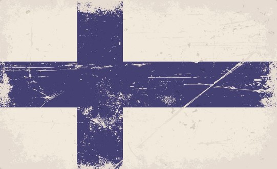 Picture of Grunge Finnish Flag