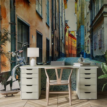 Picture of Narrow Streets of Stockholm