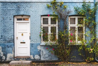 Picture of Autumn Street in Copenhagen
