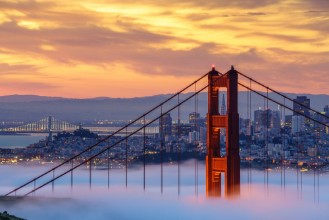 Picture of Misty Mornings at the Golden Gate