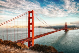 Bild von Golden Gate Bridge Traffic