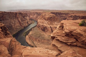 Pilt Horseshoe Canyon in Utah